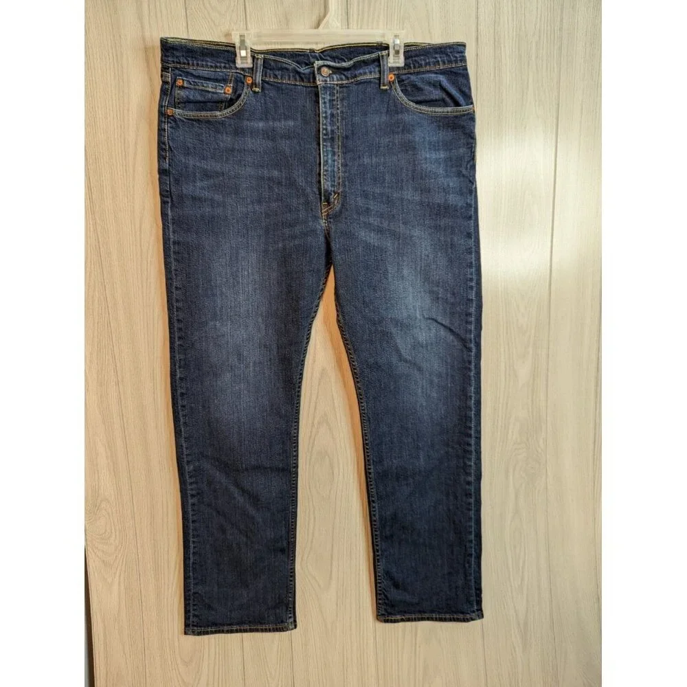 Levis 505 W42 L32 | Levis 505 Regular 42 W x 32 L | Levis 505 Dark Wash